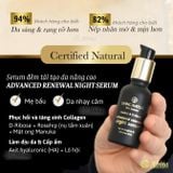 Bộ Đôi Serum Dưỡng Sáng Da Living Nature: Active Brightening Serum & Renewal Night Serum