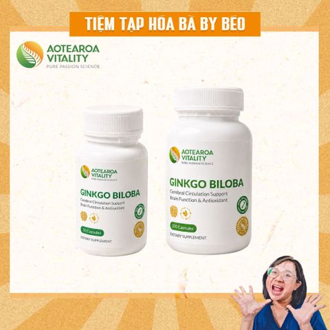 Viên Uống Bổ Não Aotearoa Vitality Ginkgo Biloba 10000mg