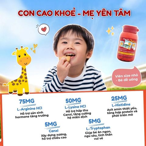 Viên Uống Ăn Ngon Junior GHR Pro-Life - Hỗ Trợ Tăng Trưởng Toàn Diện Cho Trẻ Thấp Còi, Kén Ăn
