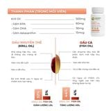 Viên Uống Dầu Nhuyễn Thể Giảm Sương Mù Não, Bảo Vệ Tim Mạch & Xương Khớp Premium Krill Oil Aotearoa Vitality (60 Viên)