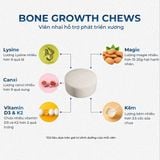 Viên Nhai Tăng Chiều Cao, Cải Thiện Biếng Ăn, Ngủ Ngon Giấc, Xương Răng Chắc Khỏe EZZ Bone Growth Chews Của Úc 120 Viên