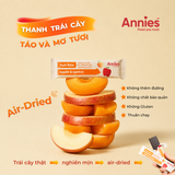 Thanh Trái Cây Sấy Tự Nhiên Táo & Mơ Annie’s Apple & Apricot Fruit Flats (8 thanh x 10g)