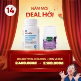 Combo Total Children và Men Vi Sinh 14 Chủng dành cho trẻ