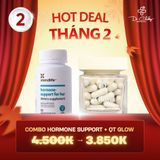 Combo Hormone Support For Her + QT Glow - Giải Pháp Chăm Sóc Phụ Nữ Toàn Diện