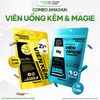  Combo 3 Kẽm AMAGAIN + 3 Magie AMAGAIN sản xuất tại Traphaco CNC ứng dụng công nghệ Chelamax® Magie Bisglycinate, phân phối bởi Freshen Health 