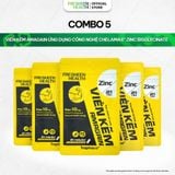  [Combo5] Viên kẽm AMAGAIN sản xuất tại Traphaco CNC ứng dụng Kẽm Chelamax® Bisglycinate 