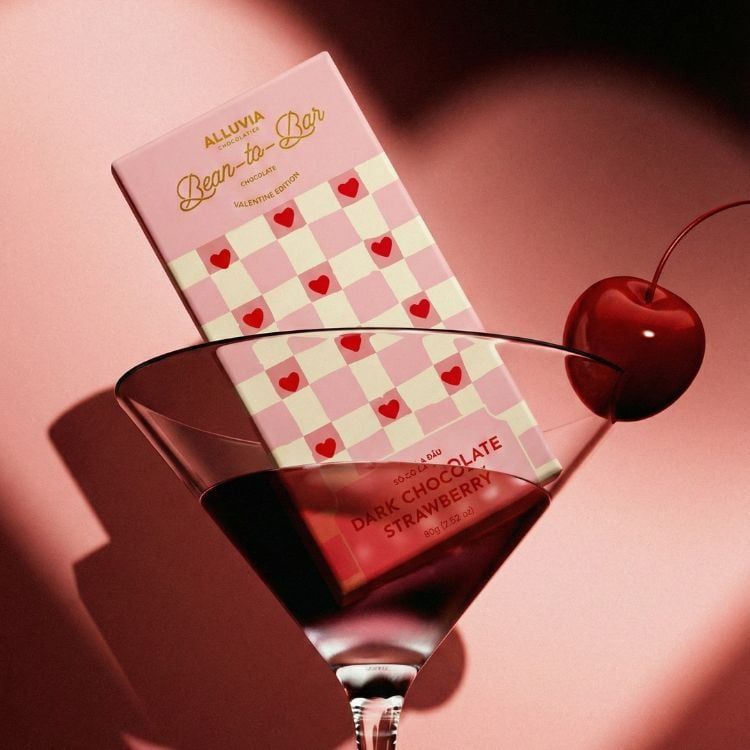  [Valentine Limited Edition] Dark Chocolate Strawberry 