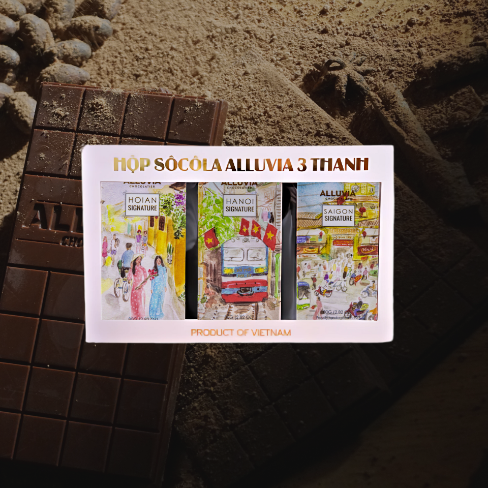  Alluvia 3-Bar (80g) Gift Set 