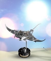  Mô hình kim loại cơ khí cao cấp Cá Đuối Manta 