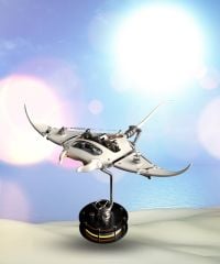  Mô hình kim loại cơ khí cao cấp Cá Đuối Manta 