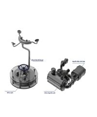  Mô hình kim loại cơ khí cao cấp Cá Đuối Manta 