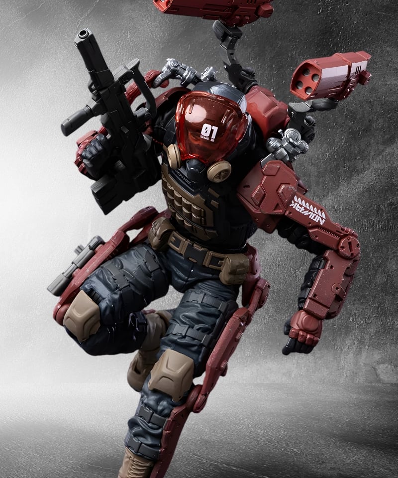  FEXTHobby-FXH-AR-001-Mưa Axit- Chiến hạm Nova: Thane – Võ Sĩ Hộ Vệ (mô hình 1:12) 