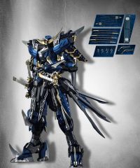  DEVIL HUNTER-YY-04-Mô hình Võ tướng Date Masamune - Samurai (màu xanh dương) 