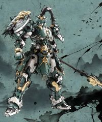  CangDao-CD-AS-01- Mô hình nhân vật Guardian- Sentinels of Azure Dragon 