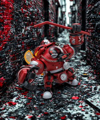  SOSKILL-SSKBDUCK02- Mô hình vịt Hip Hop Bduck 