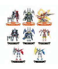  Hộp mù model kit Hemoxian, version 1 (8 thiết kế, 6 nhân vật/ lốc, có mẫu ẩn ngẫu nhiên)-900045 