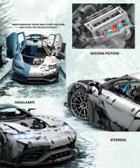  Đồ Chơi Lắp Ráp Siêu Xe Mercedes-AMG – CADA C61503W 