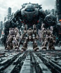  Mô hình Chiến binh Blue Flame-Moshow-ZY00013 