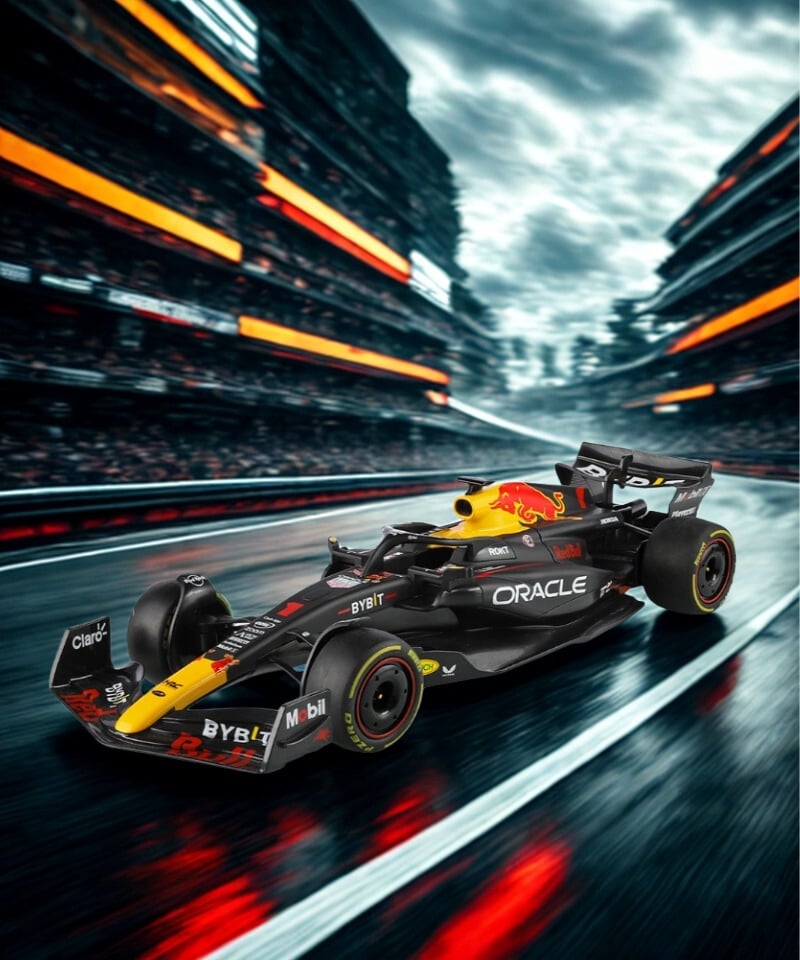  Mô hình xe kim loại F1 Red Bull Formula One tỉ lệ 1:18 - Black Mamba-F1801 