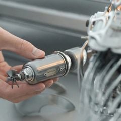  JIXIE-NAU.0537-P-E2 - Lắp ráp mô hình cơ khí Ốc Nautilus (màu bạc) 