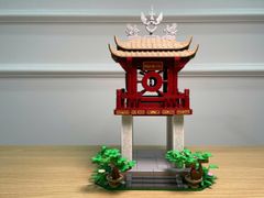  Lắp ráp mô hình Khuê Văn Các Steamland 