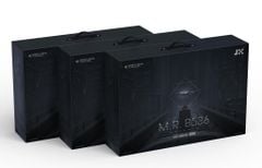  Mô hình kim loại cơ khí cao cấp Cá Đuối Manta (phiên bản lắp ráp) màu đen nhám - JIXIE-MR.0536-D-E2 