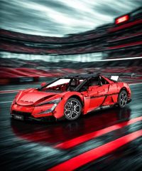  CaDA-Lắp ráp siêu xe YangWang U9 tỉ lệ 1:8 (bản điều khiển) C64011W 