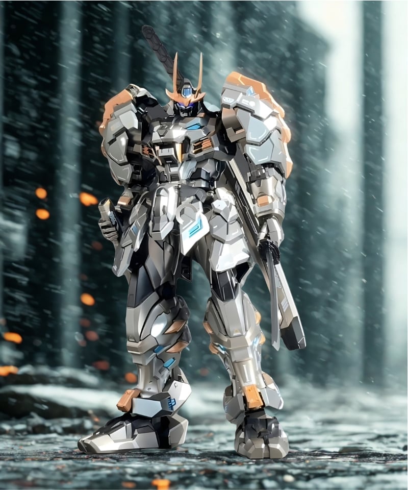  Mô hình lãnh chúa Takeda Shingen-Moshow-ZY0001 (Silver) 