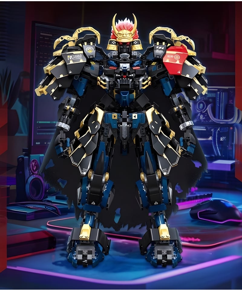  Lắp ráp lãnh chúa Takeda Shingen phiên bản Bóng Đêm Top Toy-TC2409 