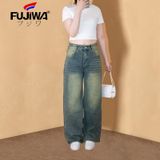  Quần Jean Shikota Way Yellow Wash 
