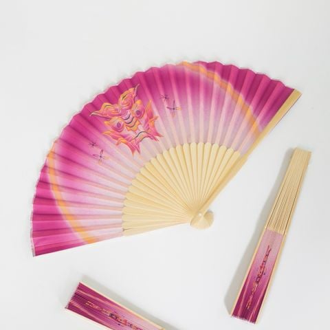 Quạt vải - BST “Tranh Hàng Trống”