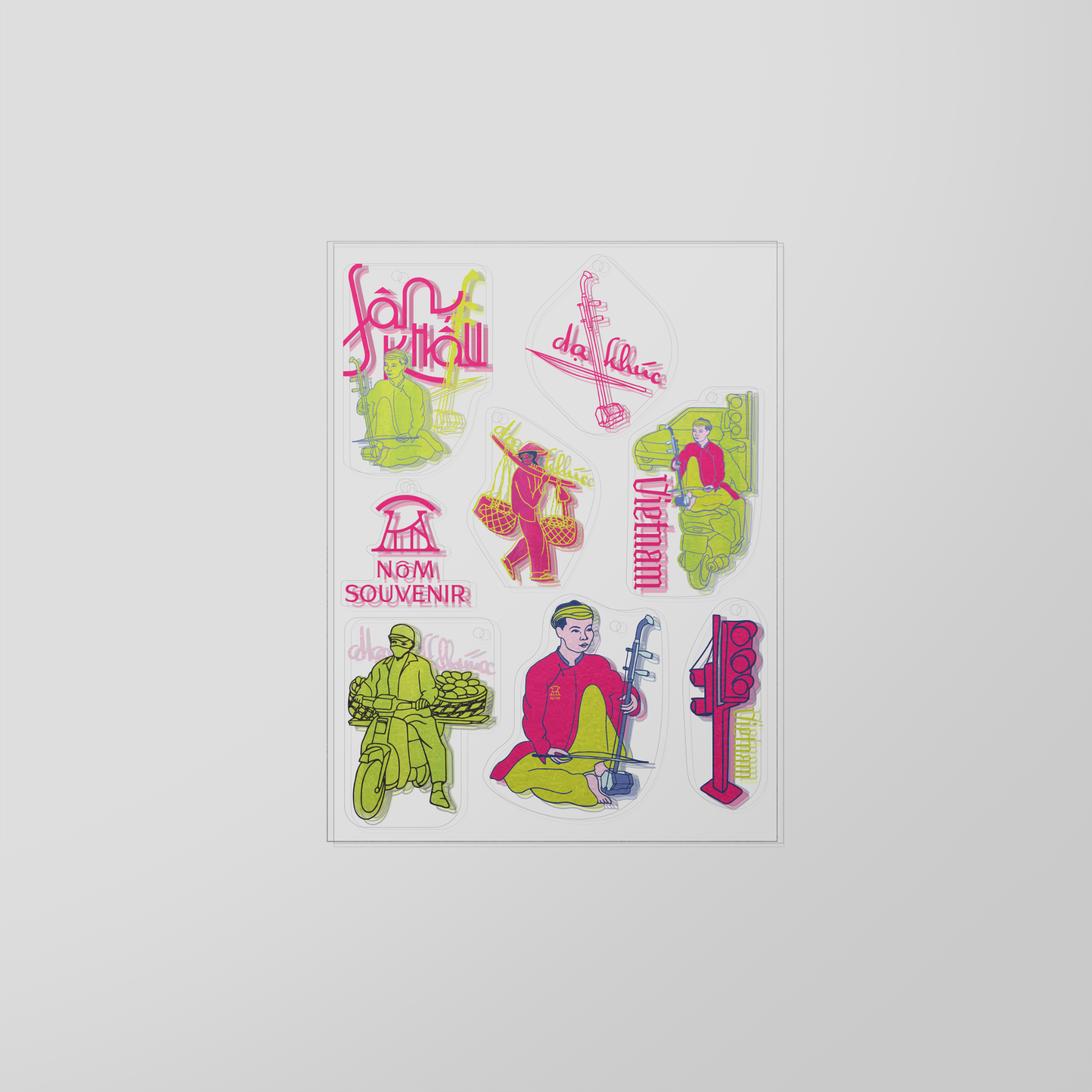  KEYCHAIN - BST SÂN KHẤU 