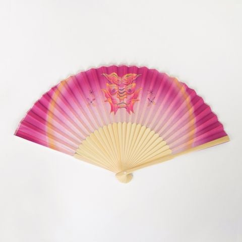 Quạt vải - BST “Tranh Hàng Trống”