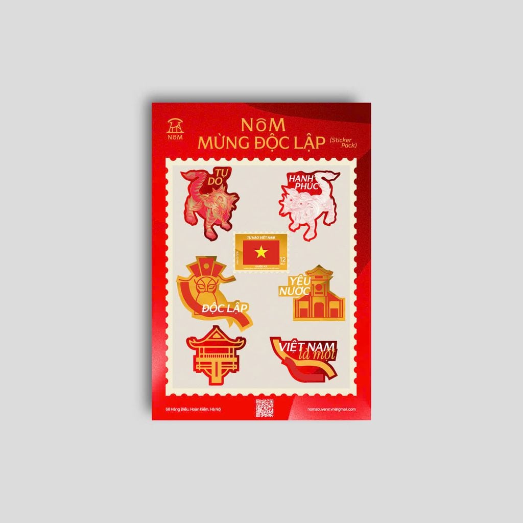  Sticker Độc Lập 