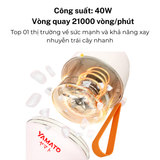  Máy xay sinh tố mini cầm tay Yamato 450 Sport Blue – Nhỏ gọn, mạnh mẽ, chuẩn Nhật Bản 