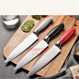  Bộ Dao Yamato9 JP9968 – Màu Đỏ Kim Sa – Điểm Nhấn Sáng Bừng Bếp Quán Của Bạn 