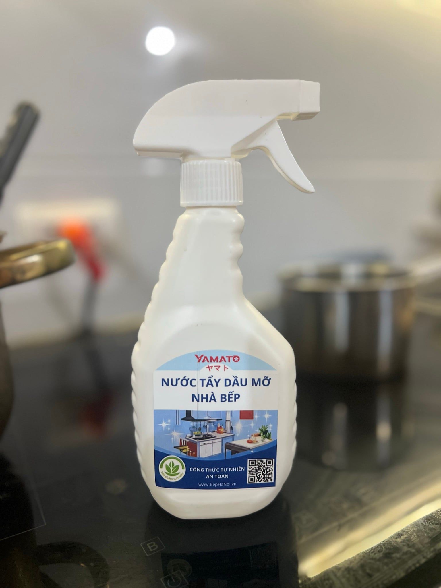  Chai tẩy dầu mỡ bếp Yamato siêu sạch 350ml 