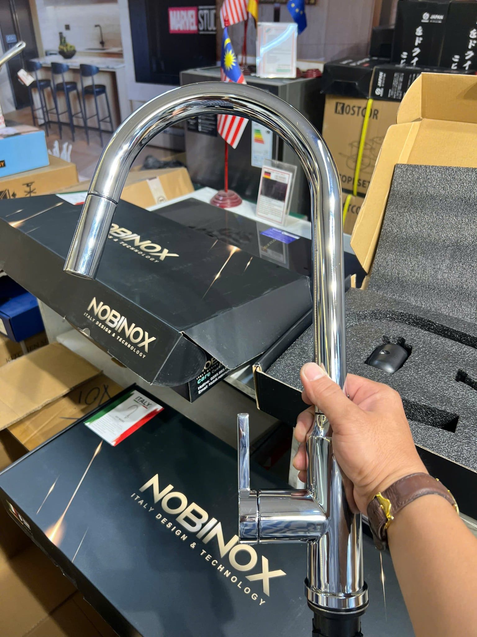  CHẬU RỬA BÁT 1 HỐ NOBINOX LIKEN NL790D tặng Vòi Nobinox cao cấp, chương trình kết hợp của Grapbuy Bếp Hà Nội và Nobinox , cực tốt cho lên nhà mới 