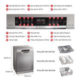  Máy rửa bát Bosch SMS6ZCI85M  Series 6 của thương hiệu Bosch, công nghệ sấy đá nóng Zeolith,  VarioSpeed Plus tăng tốc độ rửa bát, Intensive Zone rửa chuyên sâu, Nhập khẩu Đức 
