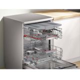  Máy rửa bát Bosch SMS6ZCI85M  Series 6 của thương hiệu Bosch, công nghệ sấy đá nóng Zeolith,  VarioSpeed Plus tăng tốc độ rửa bát, Intensive Zone rửa chuyên sâu, Nhập khẩu Đức 