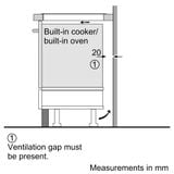  Bếp từ Bosch PUC64RAA5E 3 vùng nấu, bo viền bền bỉ, thiết kế hiện đại, bảo trì 10 năm 