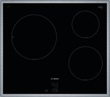  Bếp từ Bosch PUC64RAA5E 3 vùng nấu, bo viền bền bỉ, thiết kế hiện đại, bảo trì 10 năm 