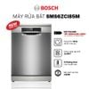 Máy rửa bát Bosch SMS6ZCI85M  Series 6 của thương hiệu Bosch, công nghệ sấy đá nóng Zeolith,  VarioSpeed Plus tăng tốc độ rửa bát, Intensive Zone rửa chuyên sâu, Nhập khẩu Đức