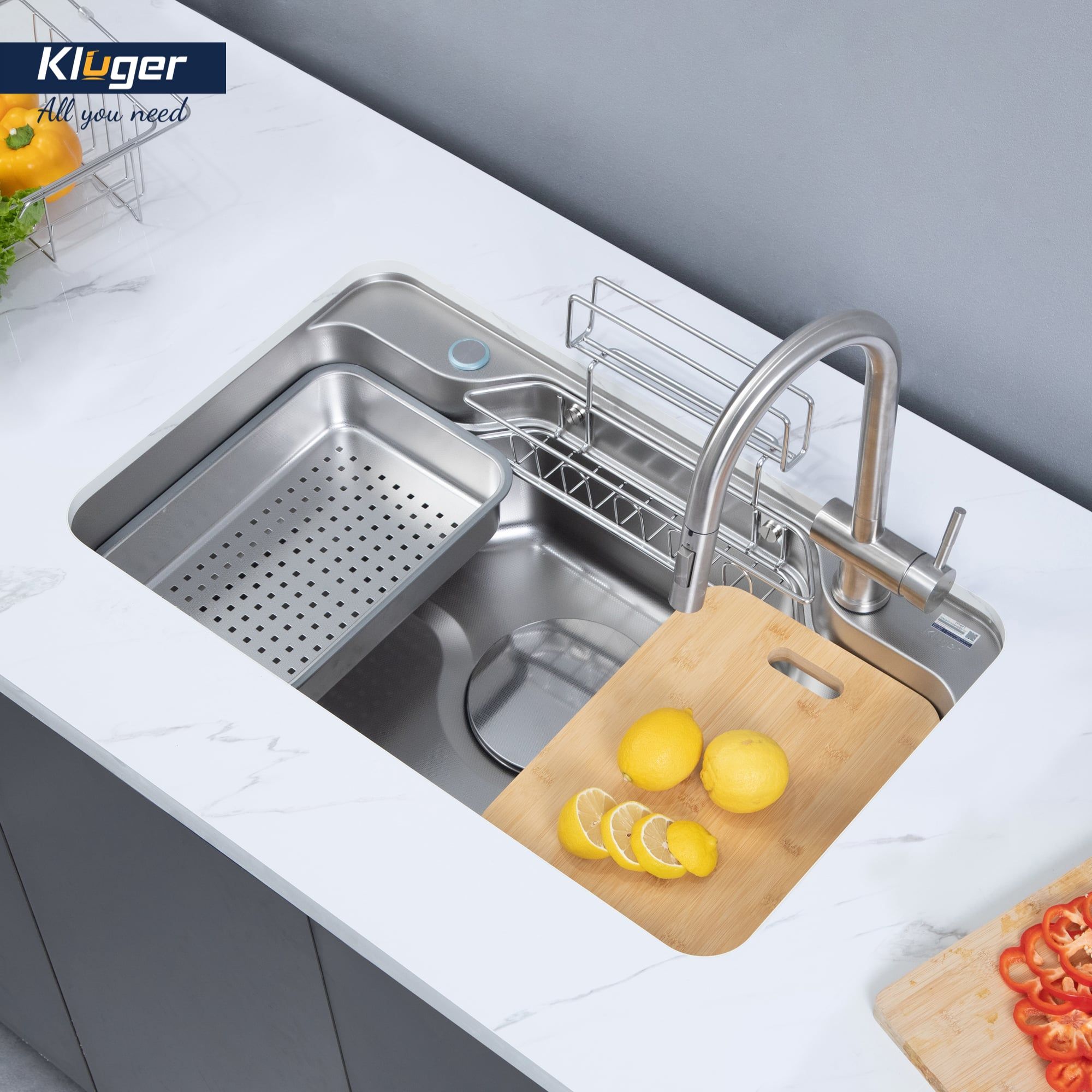  Combo quốc dân lên nhà mới bếp mới 2026: Bếp từ Thái Lan Sevilla TC667, hút mùi Fudeer Black đen bóng, chậu vòi Kluger Plus 1 hố cao cấp. Cùng quà tặng lên nhà mới 