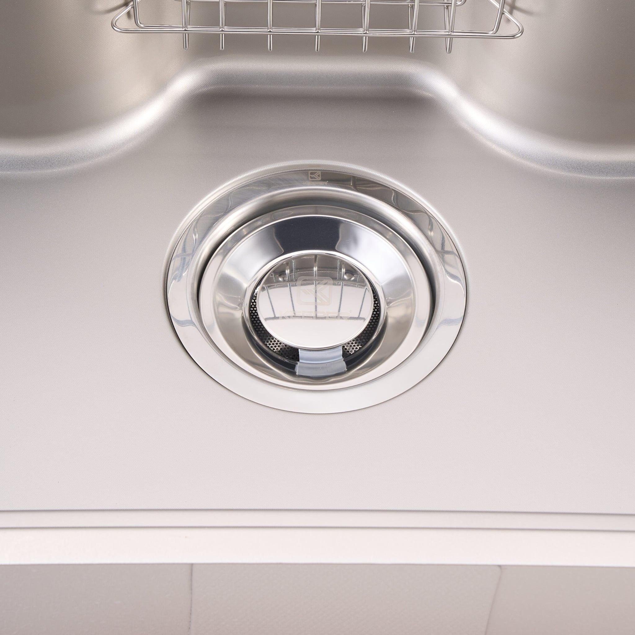  Chậu 1 hố kiểu Nhật cao cấp KP – NB8050SU Keeper rộng 80cm x 50cm , inox 304, vân chậu siêu mịn chống bám dính, siêu bền bỉ. Sử dụng cho căn bếp hiện đại 