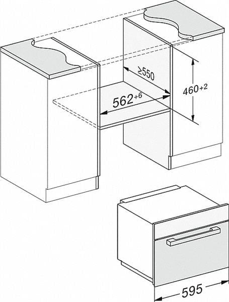  Lò Vi Sóng Miele M 7240 TC Âm Tủ 45cm – Đỉnh Cao hàng nhập khẩu Đức 