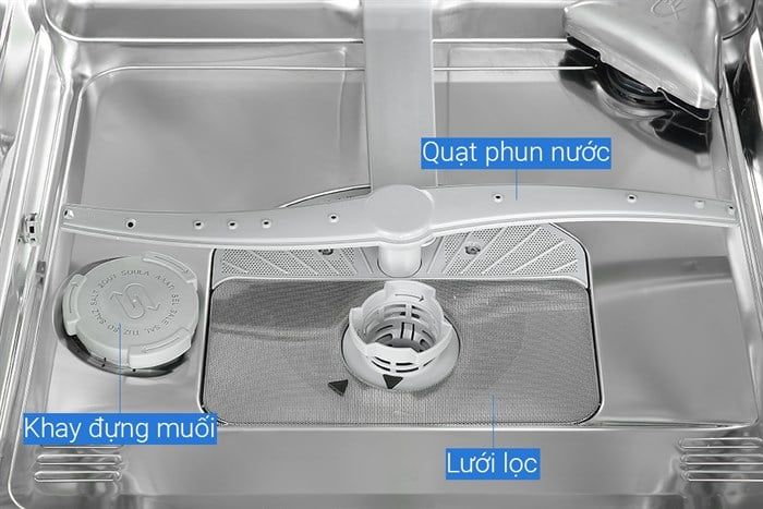  Máy rửa chén độc lập Bosch SMS8YCI01E bảo trì 10 năm, điều khiển app thông minh, sấy khô Sấy tăng cường - Extra Dry, nhập khẩu Đức 