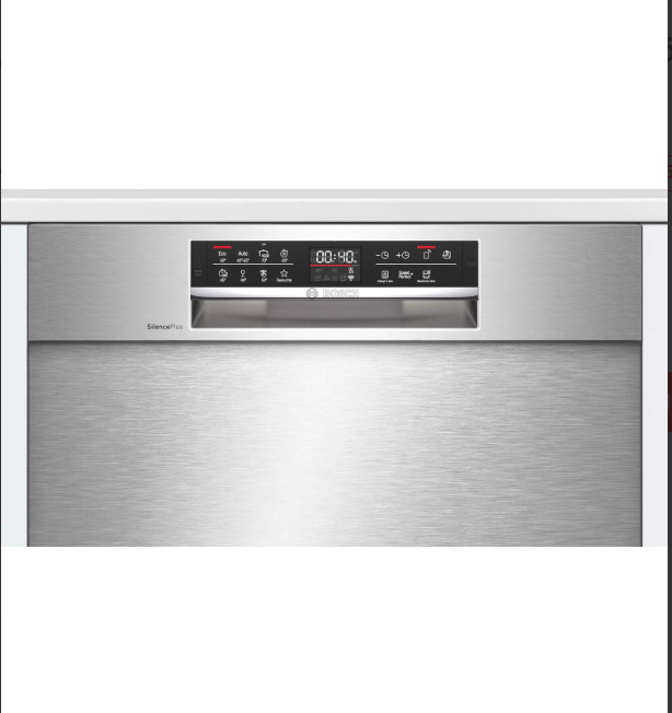  MÁY RỬA BÁT BÁN ÂM BOSCH SMU6ECS57E SERIE 6 14 BỘ Rửa chuyên sâu Intensive Zone, Sấy tăng cường, Tăng tốc độ rửa, Vệ sinh máy 