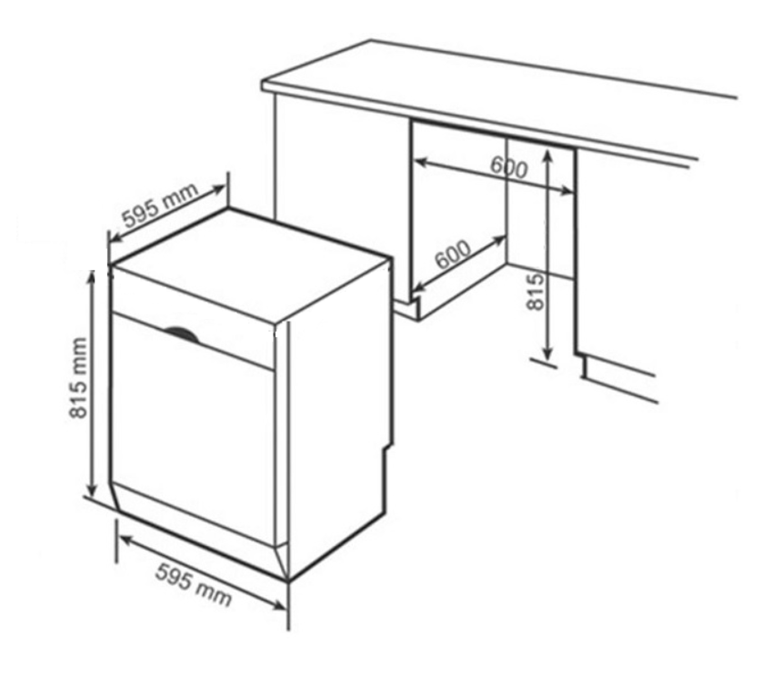  MÁY RỬA BÁT BÁN ÂM BOSCH SMU6ECS57E SERIE 6 14 BỘ Rửa chuyên sâu Intensive Zone, Sấy tăng cường, Tăng tốc độ rửa, Vệ sinh máy 