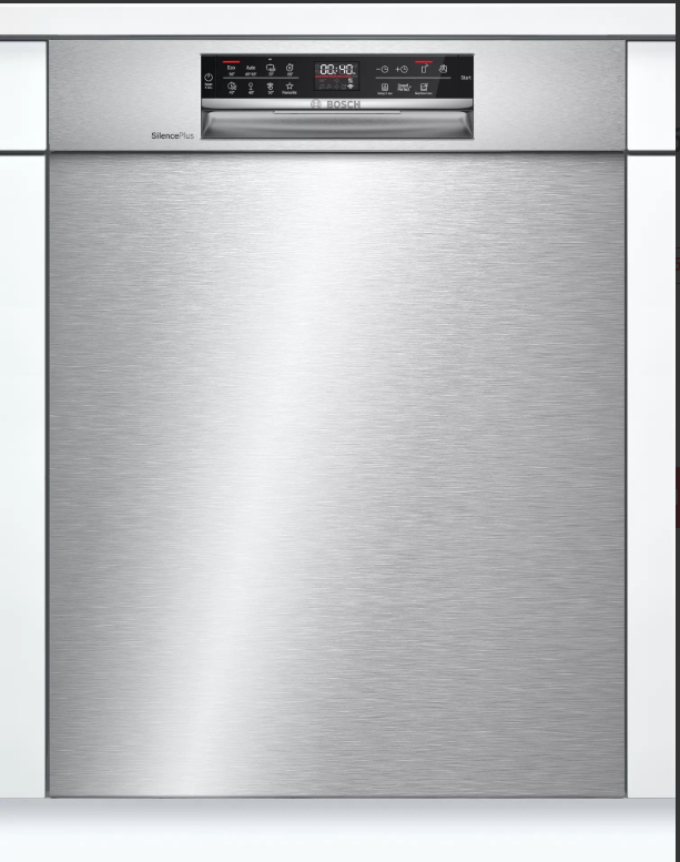  MÁY RỬA BÁT BÁN ÂM BOSCH SMU6ECS57E SERIE 6 14 BỘ Rửa chuyên sâu Intensive Zone, Sấy tăng cường, Tăng tốc độ rửa, Vệ sinh máy 